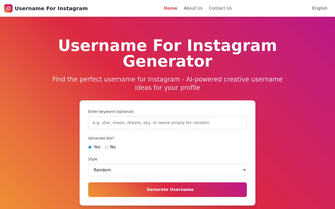 AI Username Generator