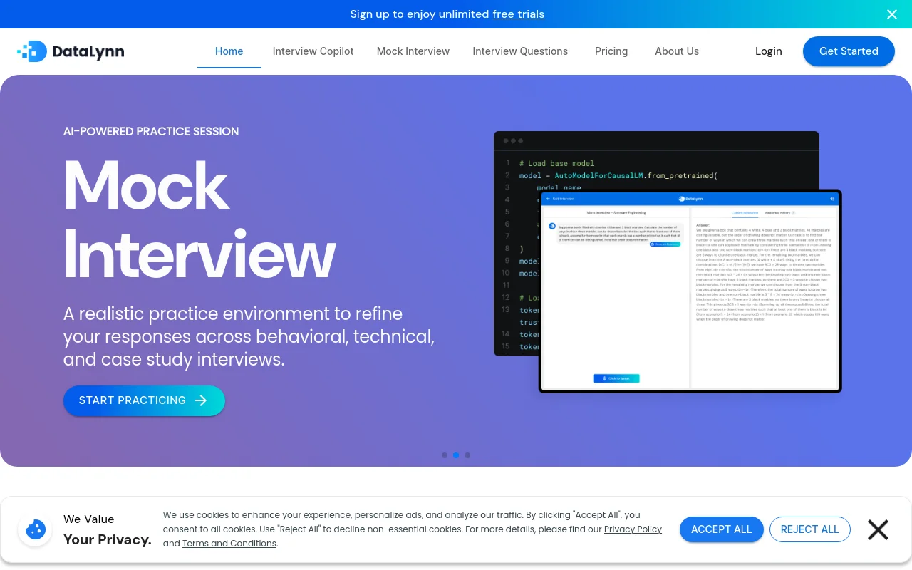 DataLynn AI Interview Copilot