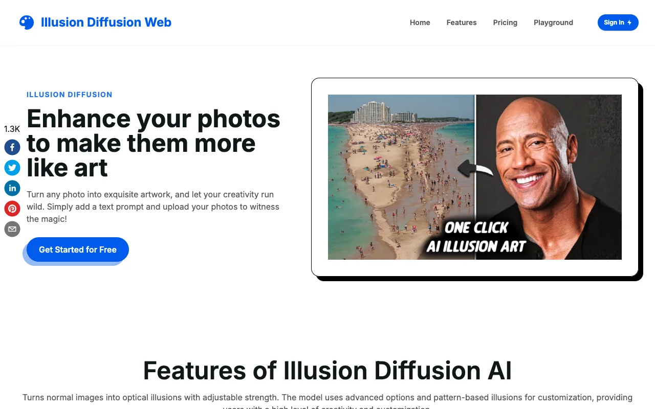 Illusion Diffusion Web
