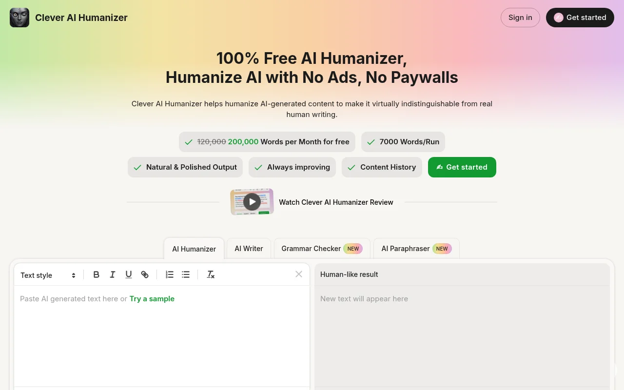 Clever AI Humanizer