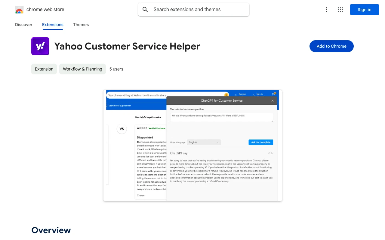 Yahoo Customer Service Helper