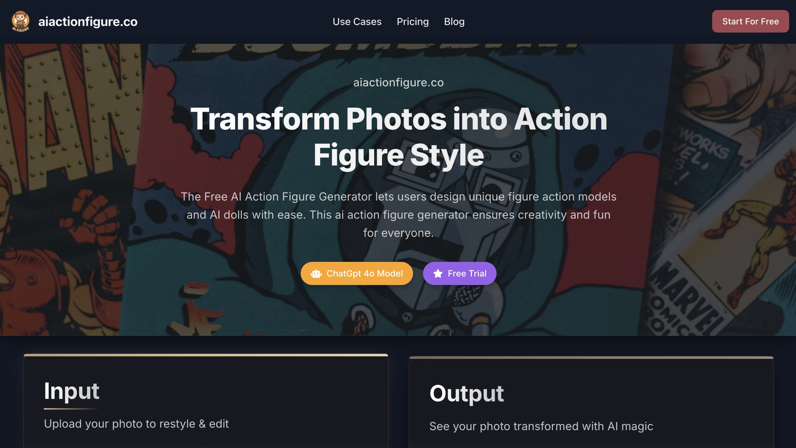 AI Action Figure Generator