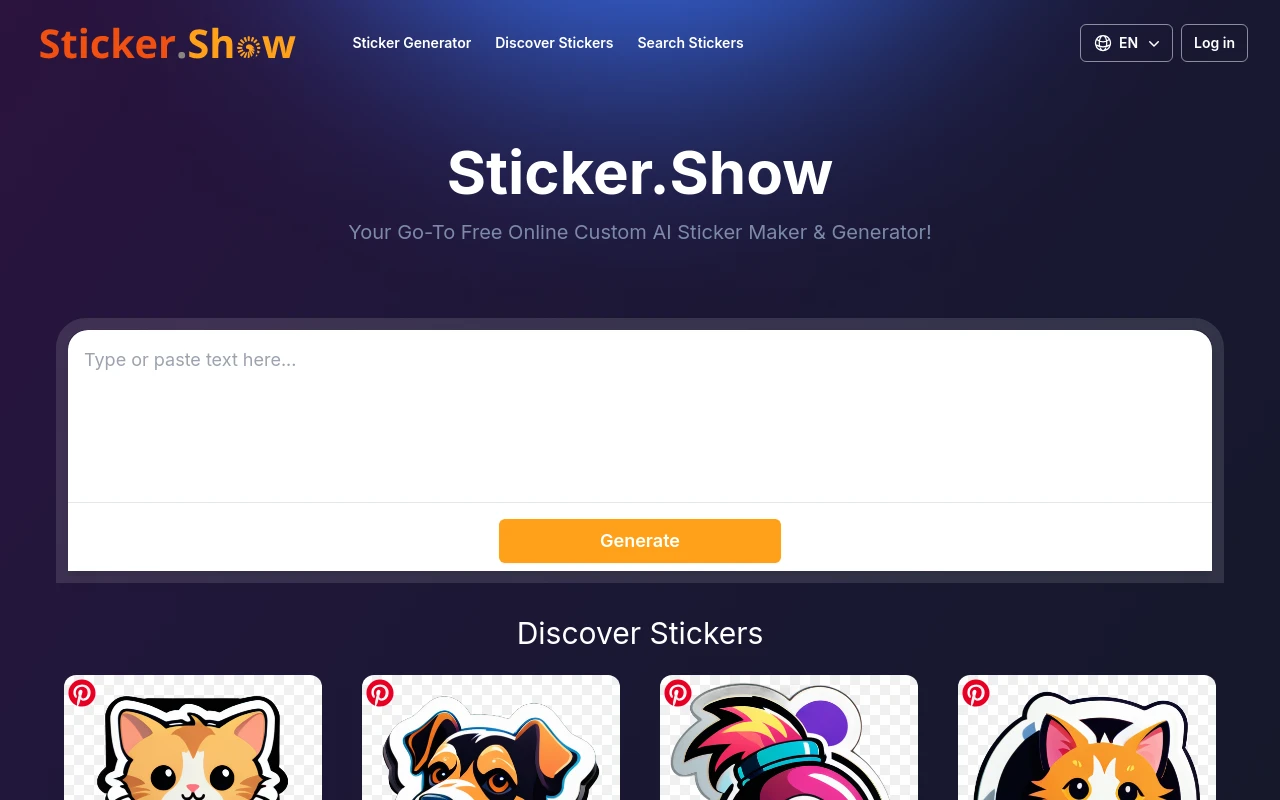 Sticker.Show