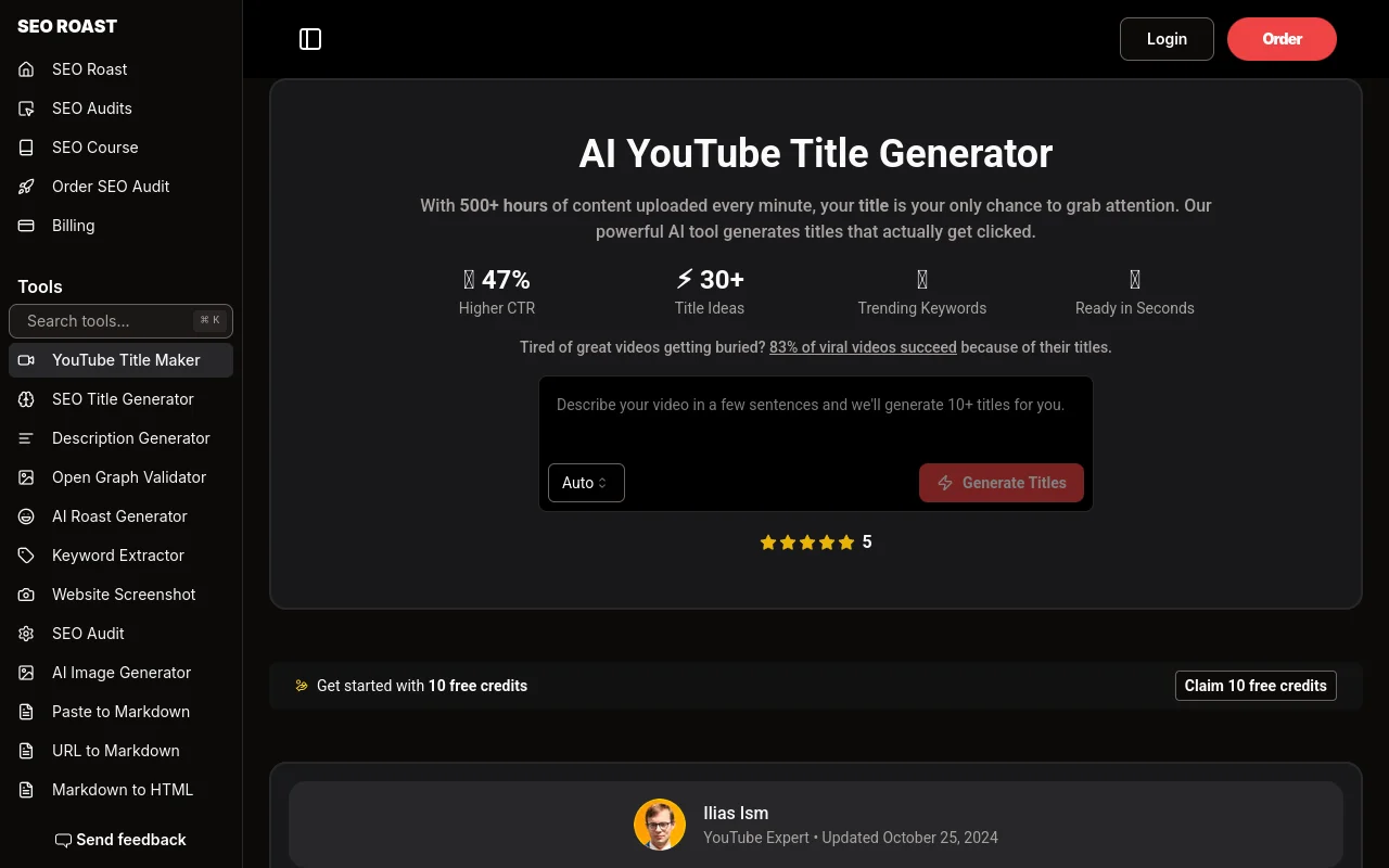 YouTube Title Generator