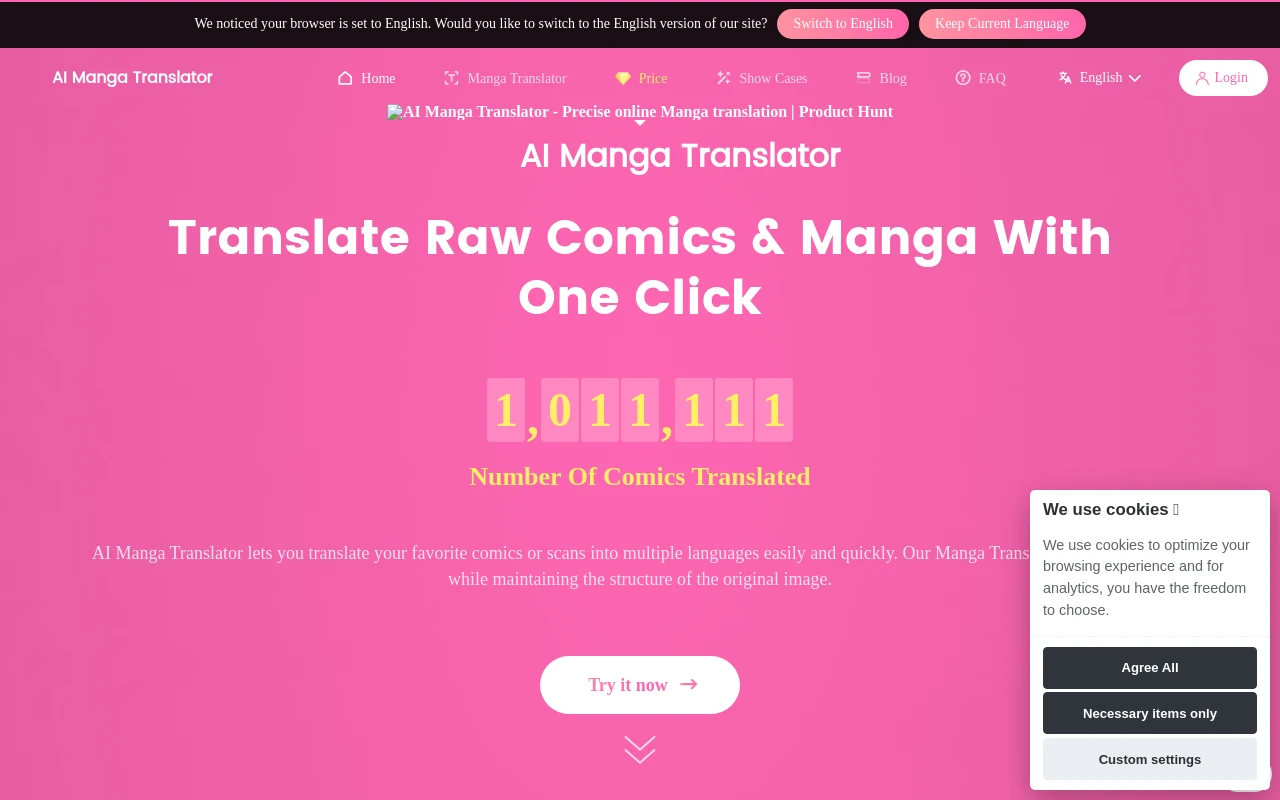 AI Manga Translator