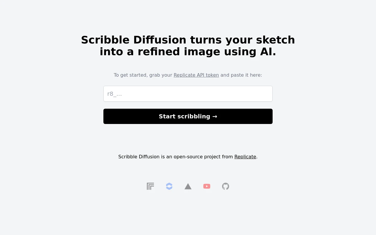 Scribble Diffusion