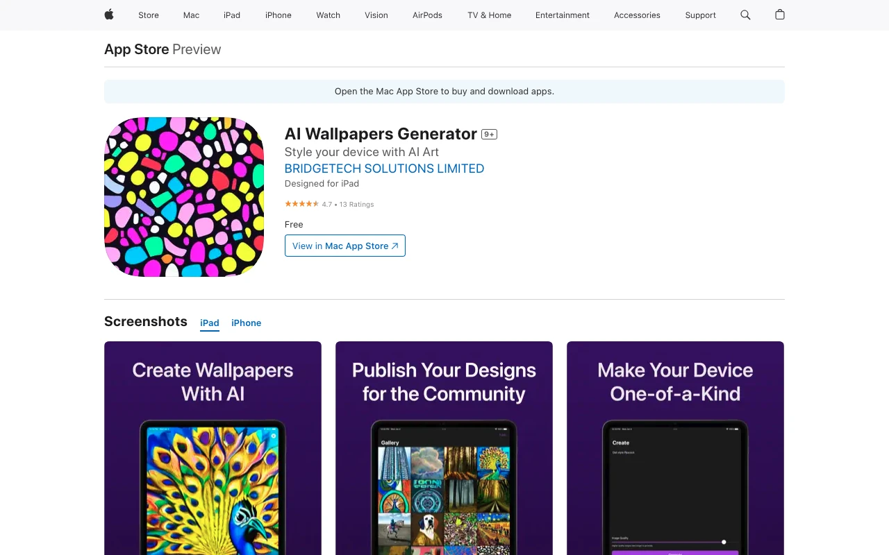 AI Wallpapers Generator