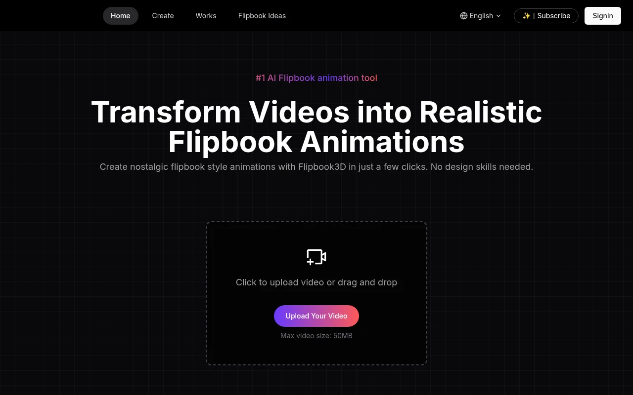 Flipbook3D