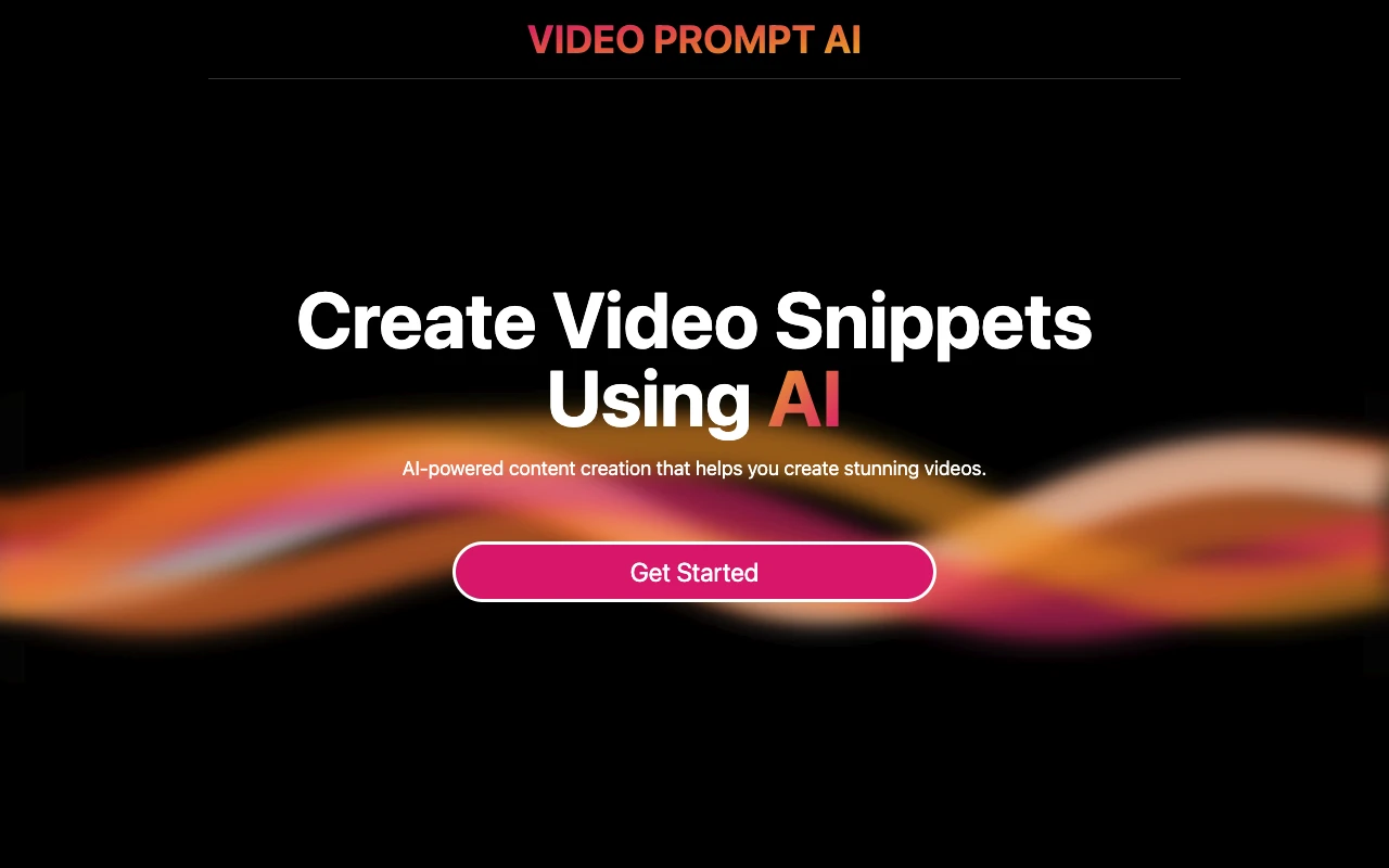 Video Prompt AI