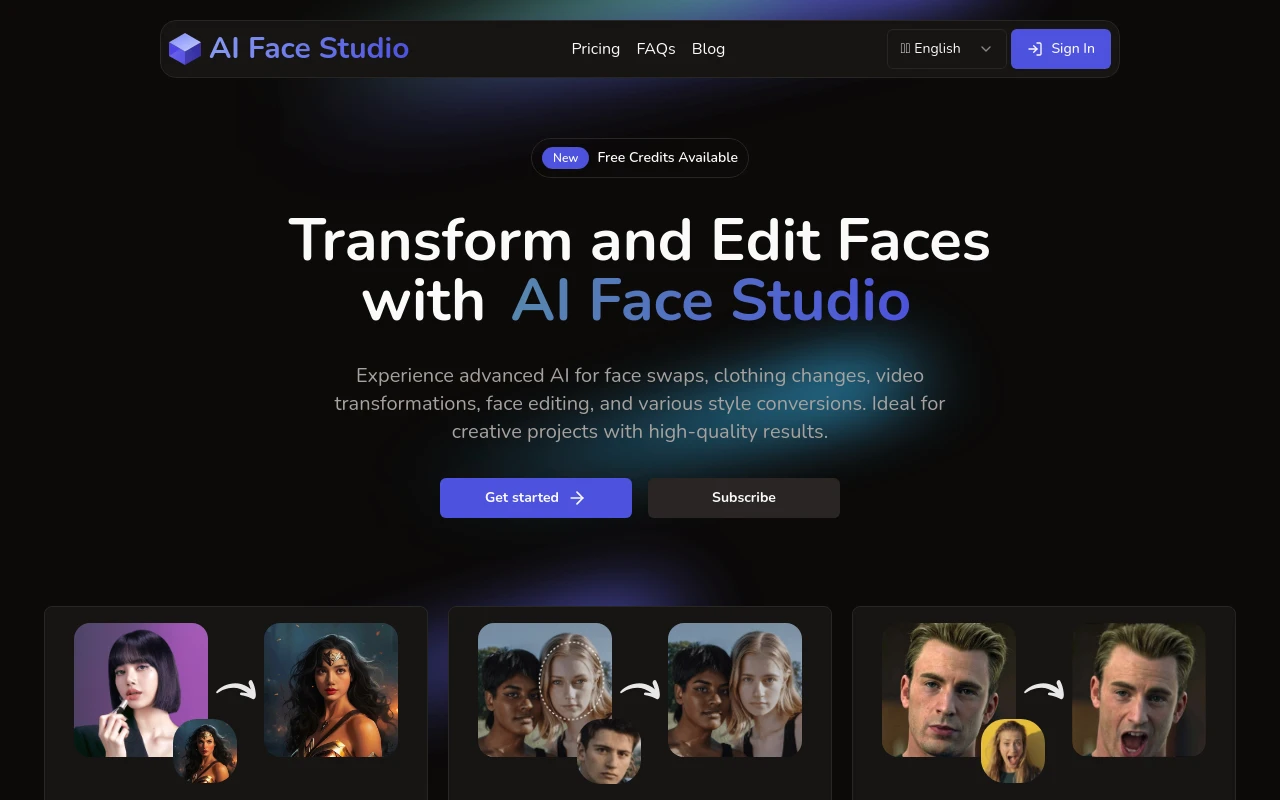 AI Face Studio