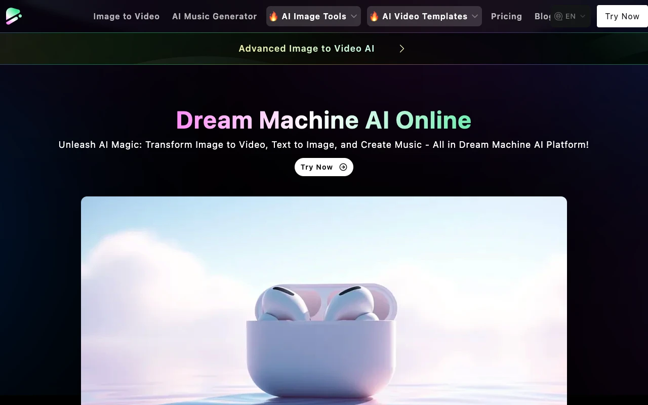 Dream Machine AI Online