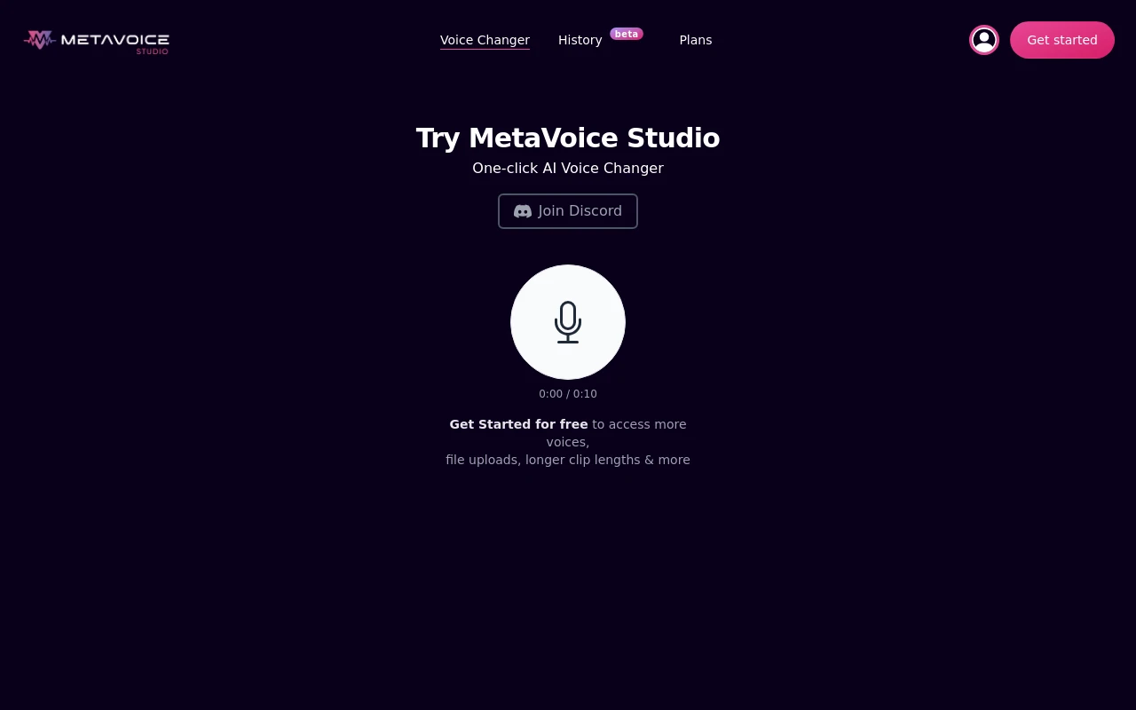 MetaVoice Studio