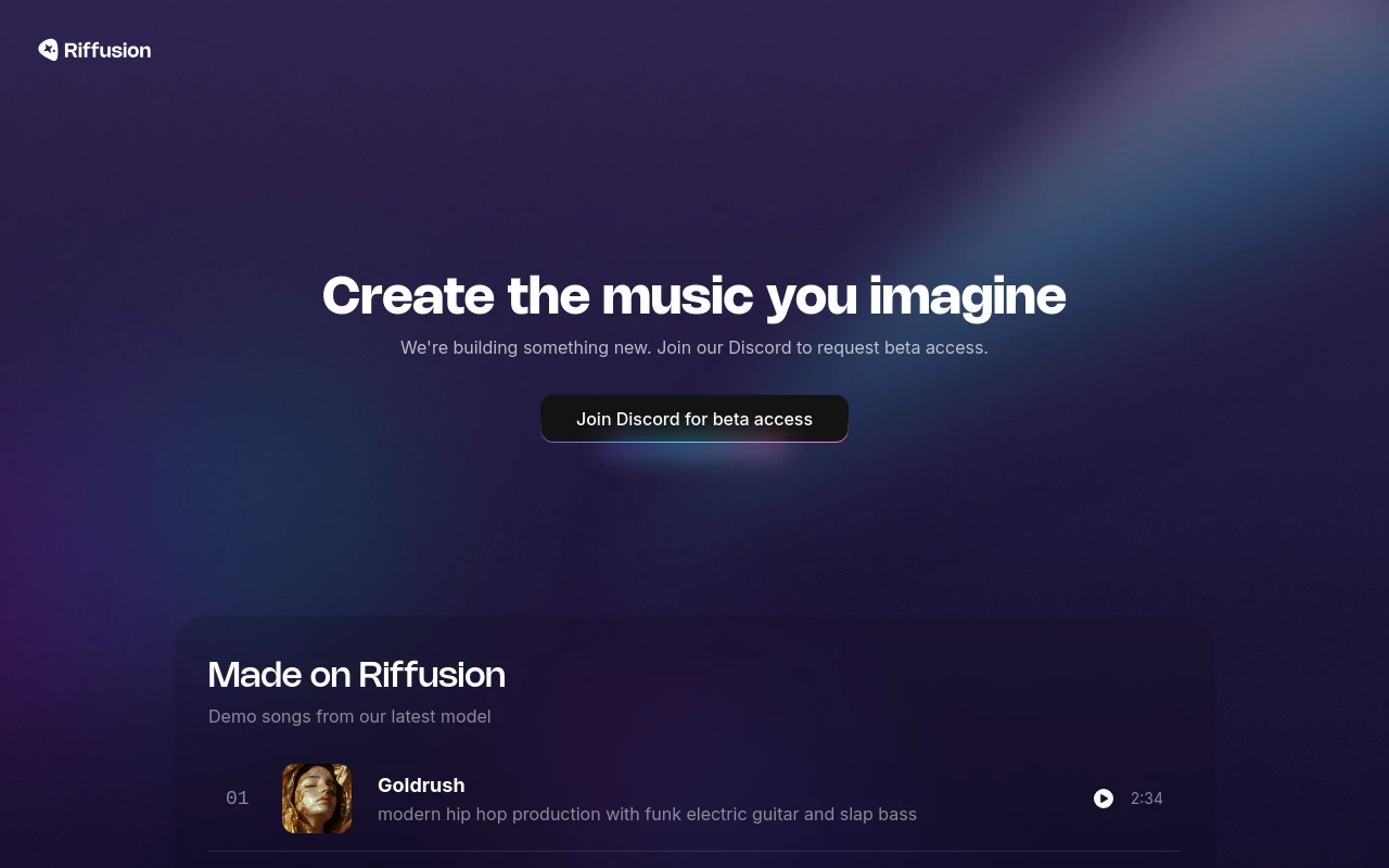 Riffusion