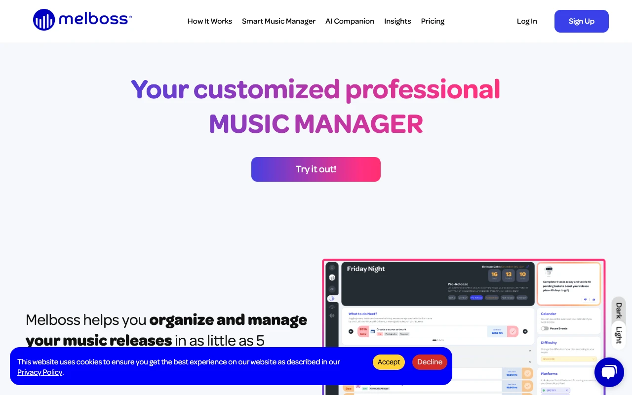 Melboss Smart Music Manager