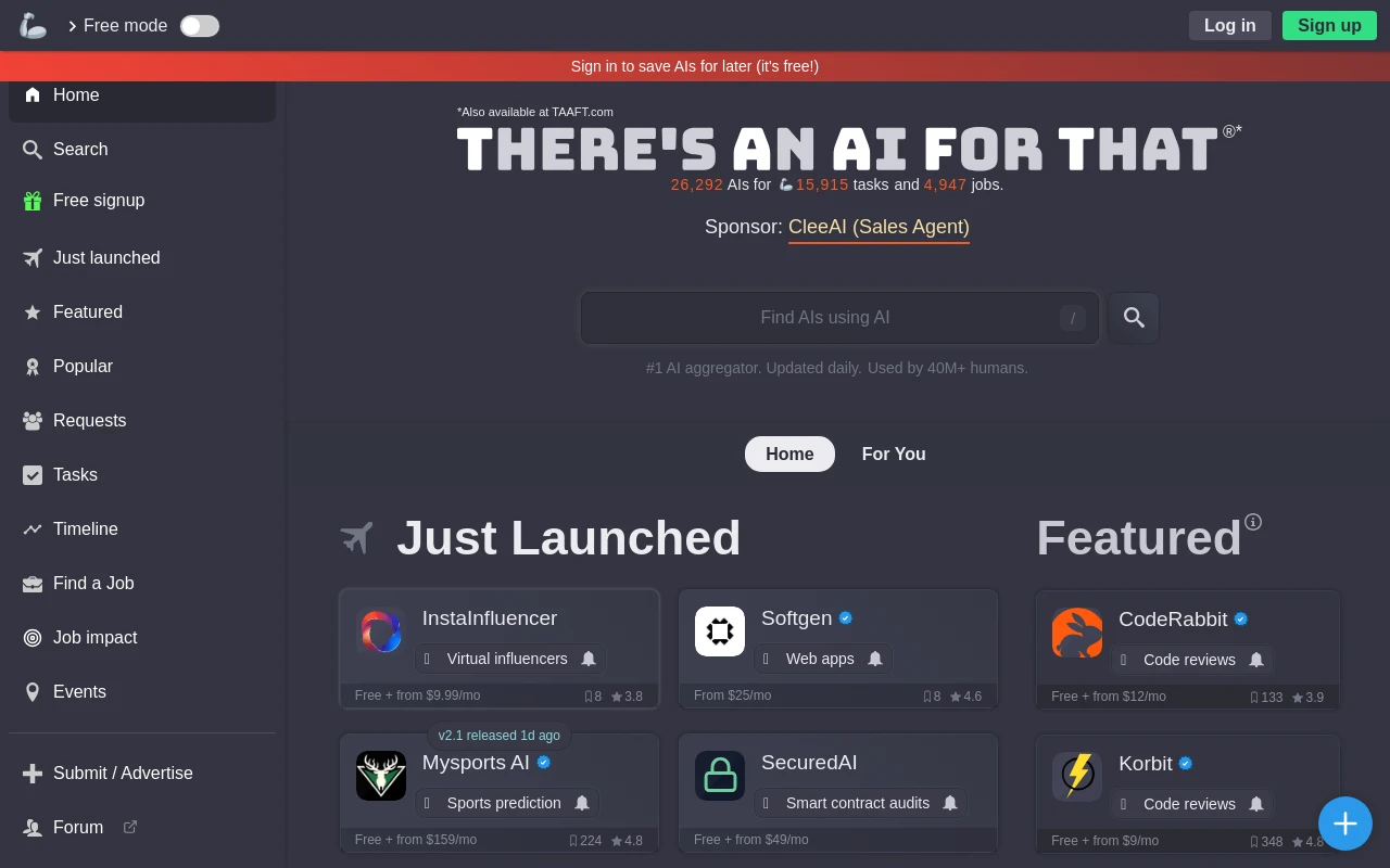 There’s An AI For That