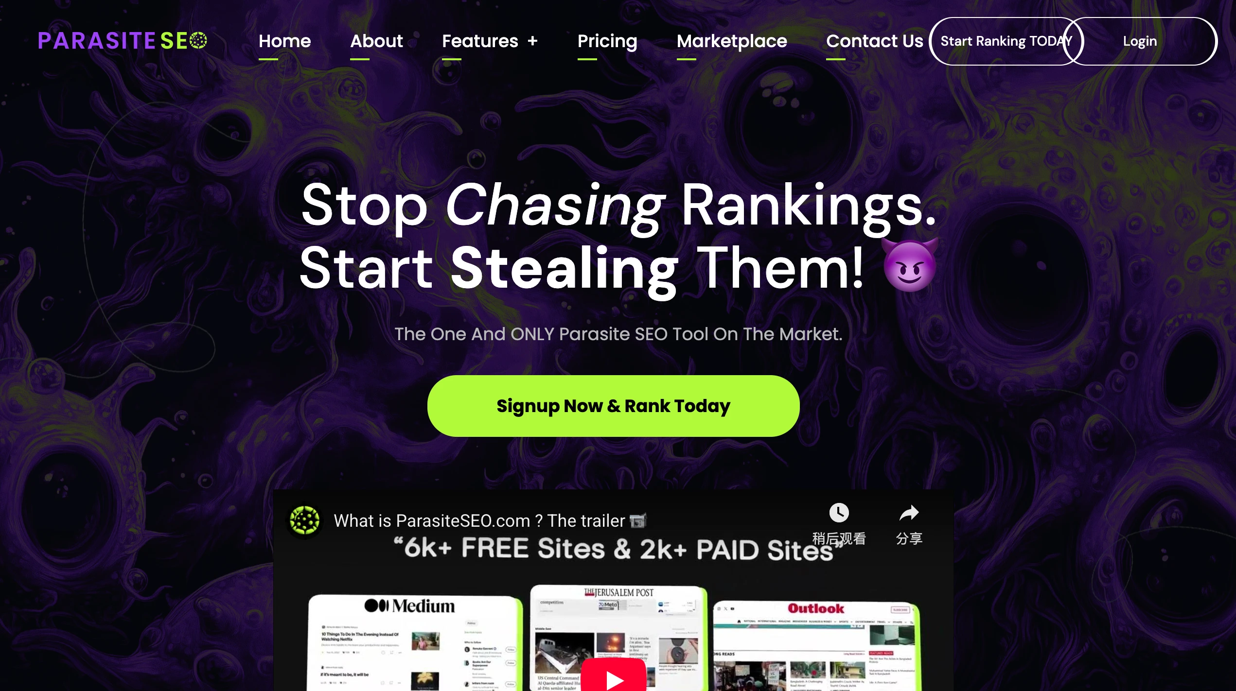 Parasite SEO