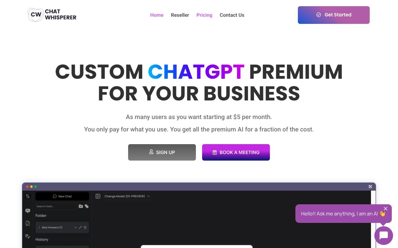 Create your own company chatbot fast