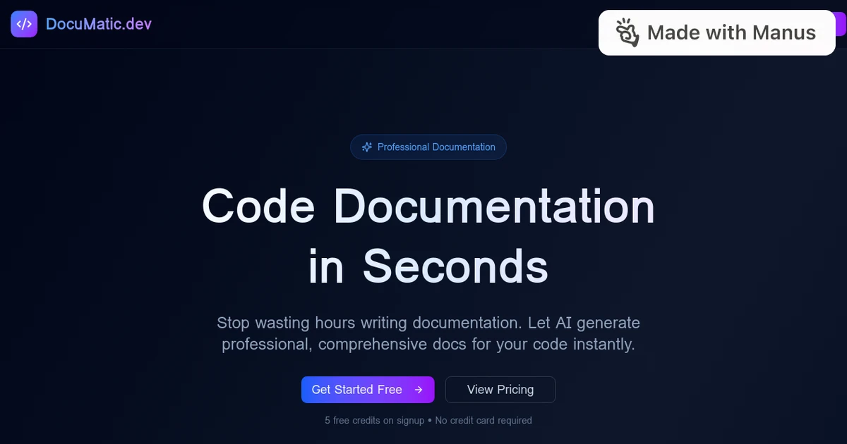 Documatic