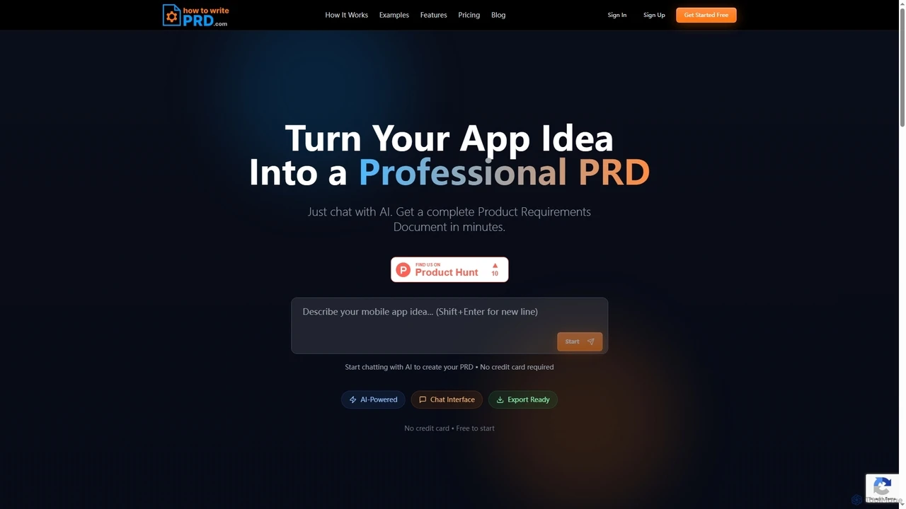 HowToWritePRD