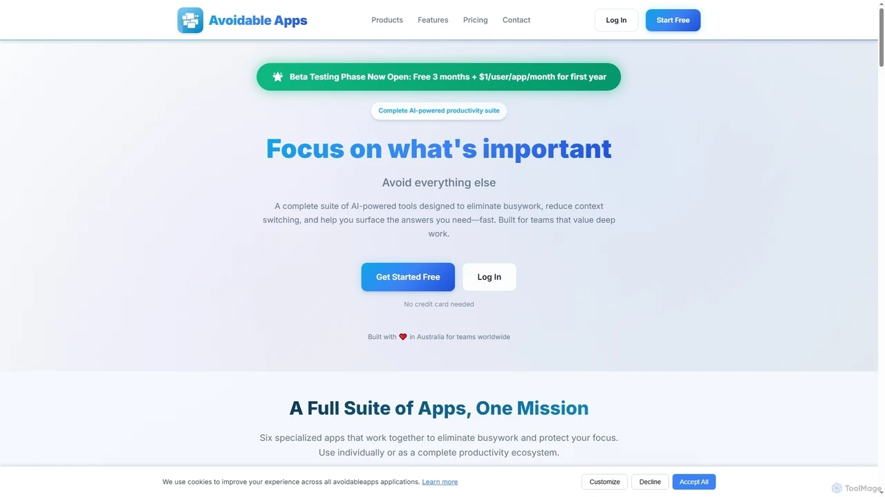 Avoidable Apps