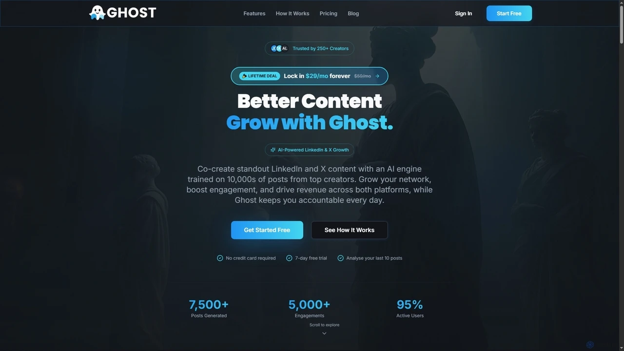 Grow with Ghost