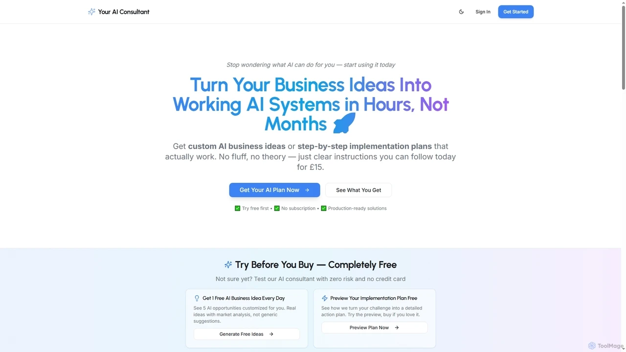 Your AI Consultant