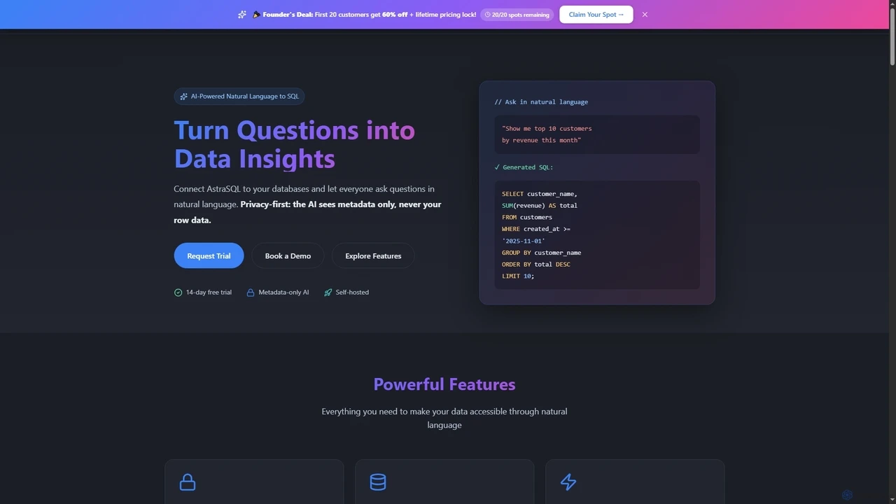 AstraSQL