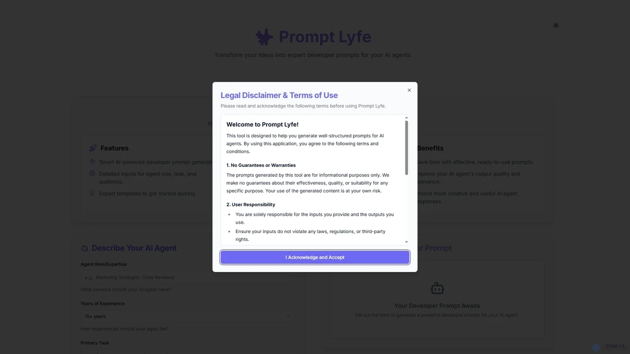 Prompt Lyfe