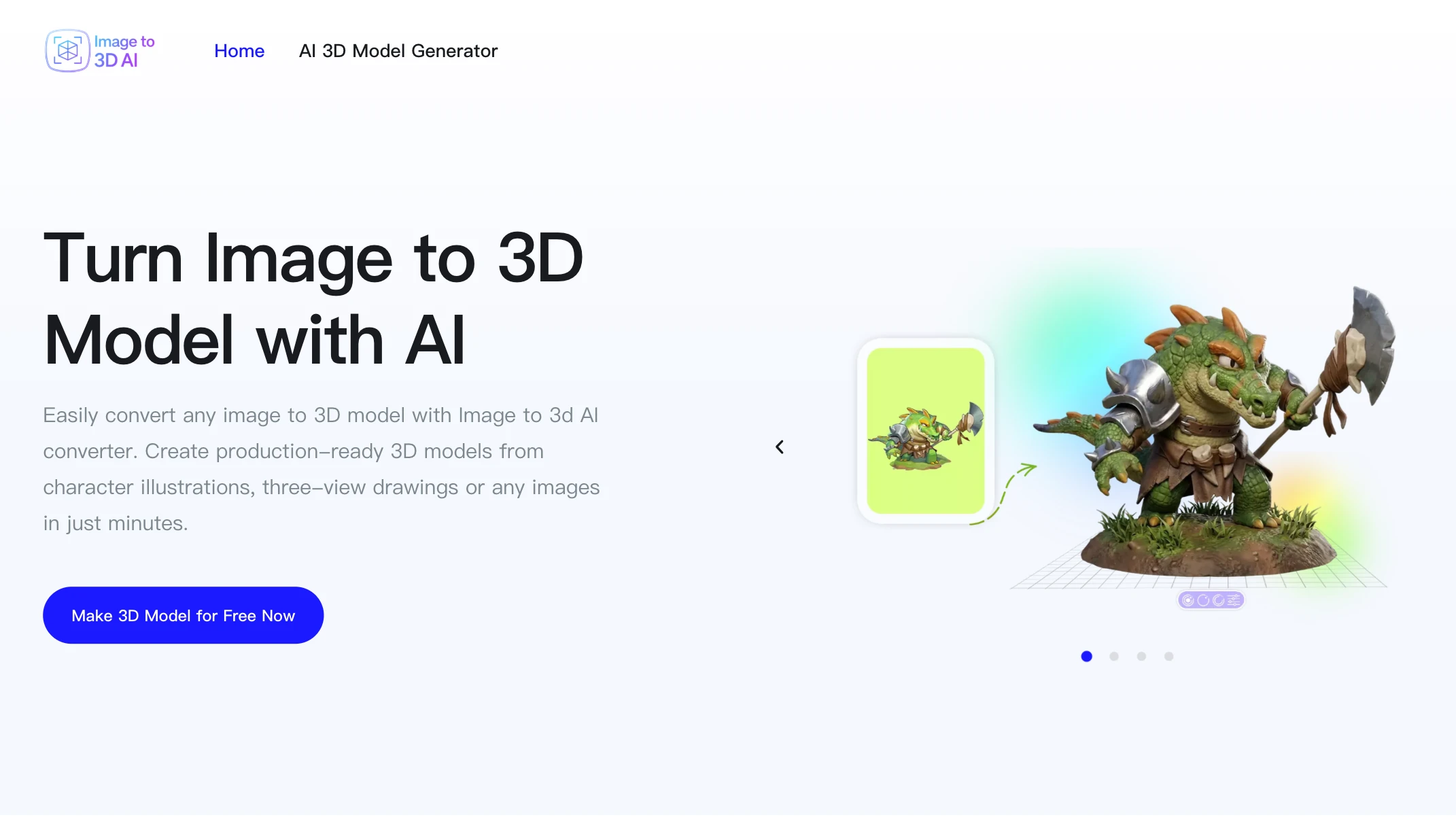 Image to 3D AI