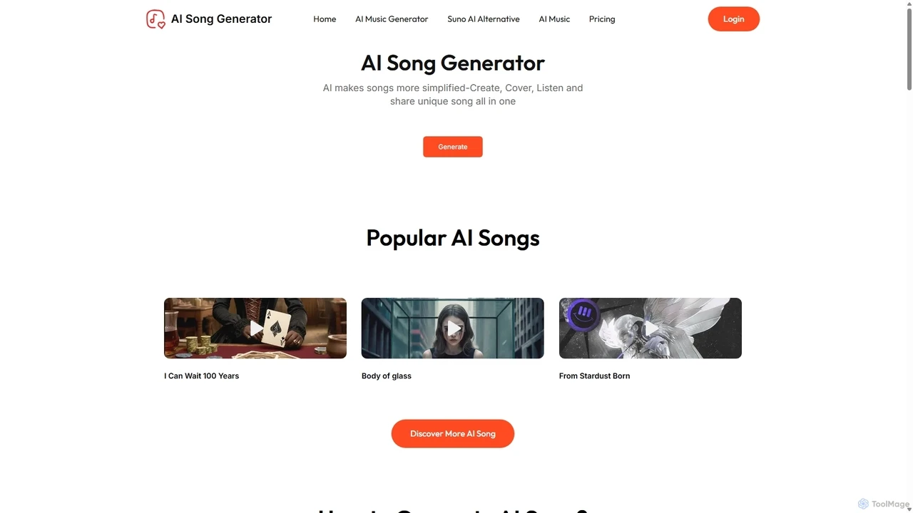 AI歌曲生成器