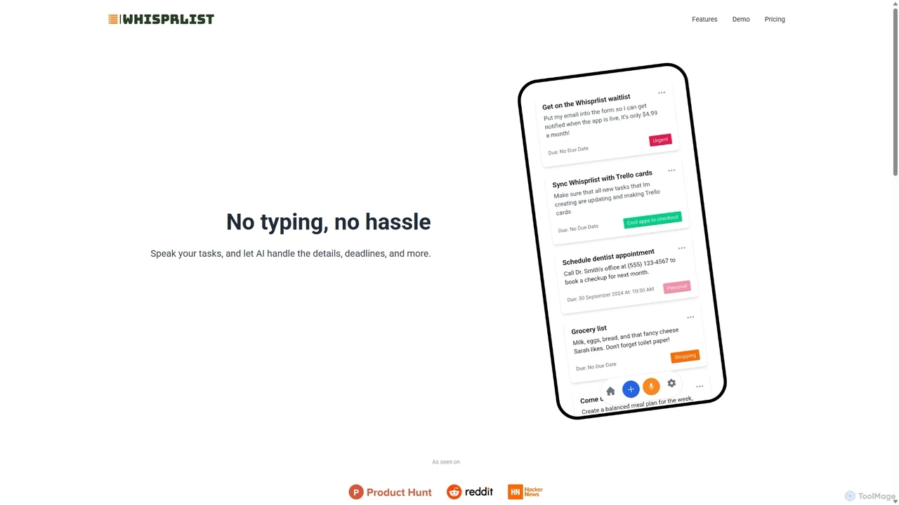 Whisprlist