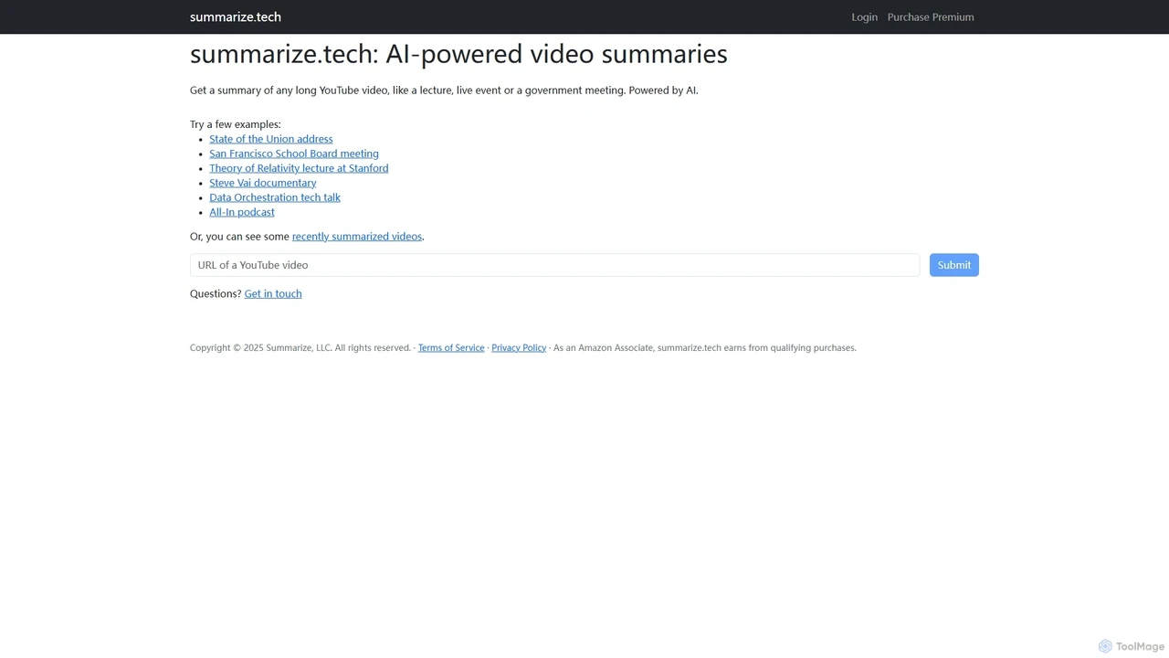 Summarize.tech