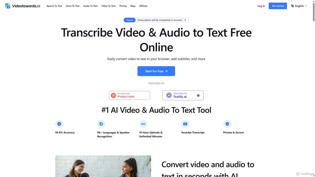 VideoToWords