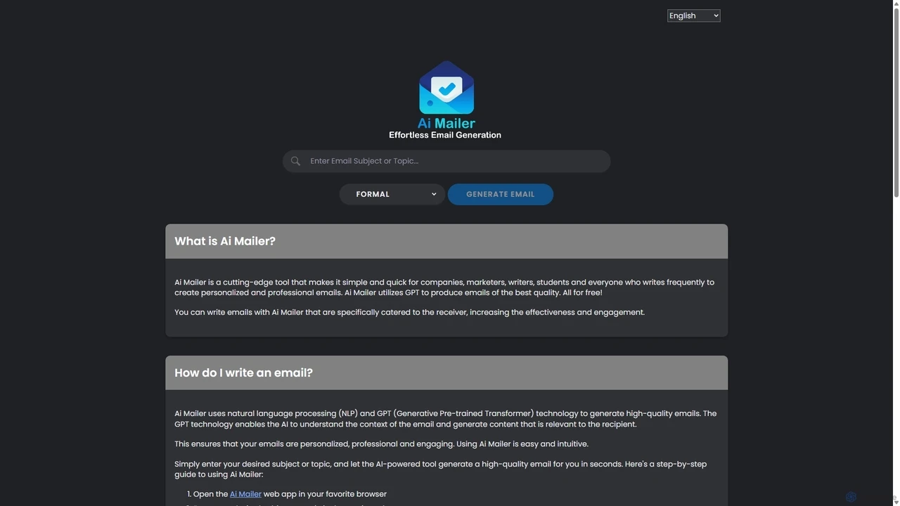 Ai Mailer