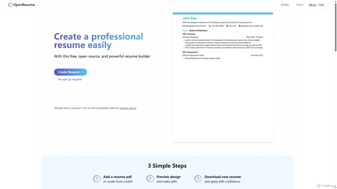 OpenResume