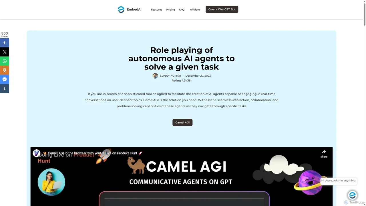 Camel AGI