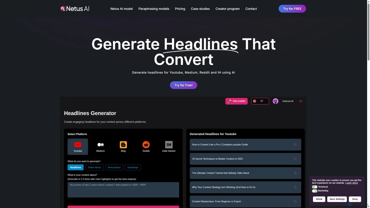 HeadlinesAI