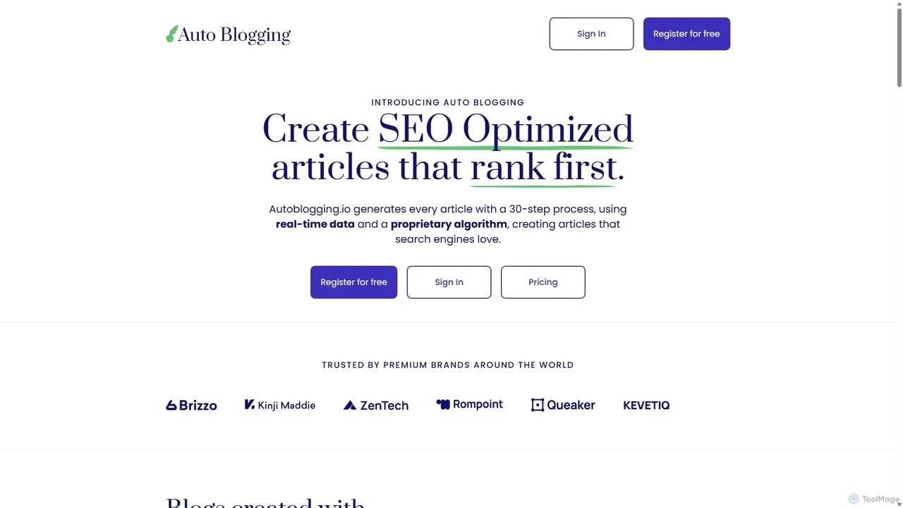 Autoblogging.io
