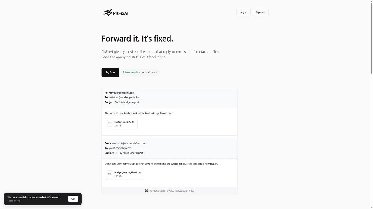 PlsFixAI