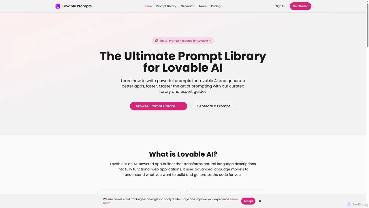 Lovable Prompts