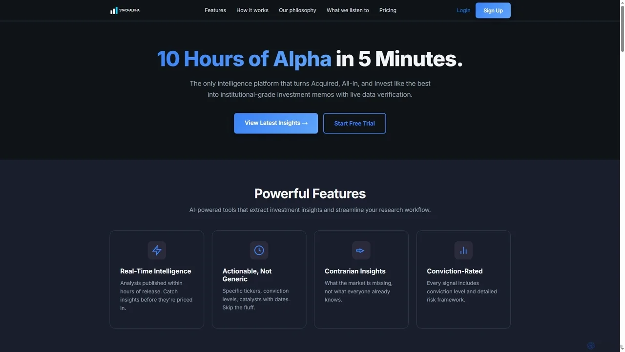 StackAlpha