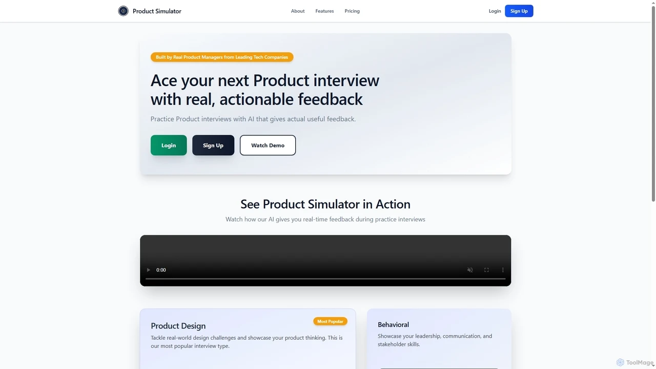 Product Simulator