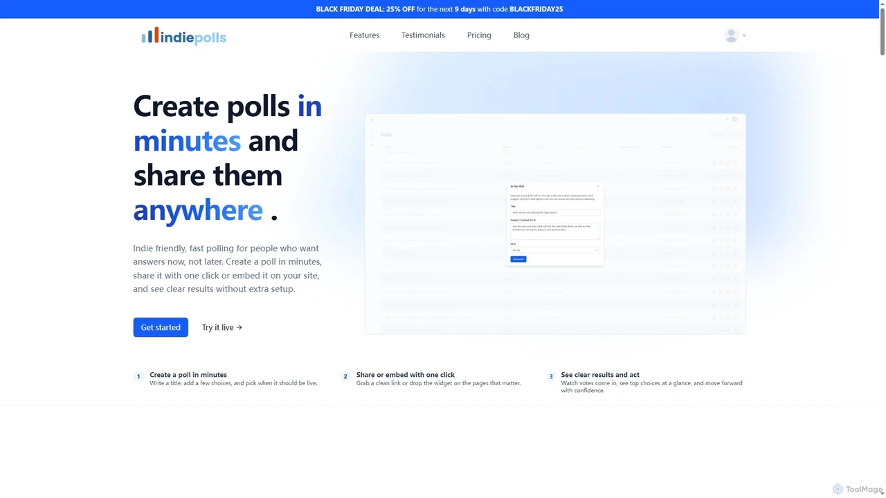 Indie Polls