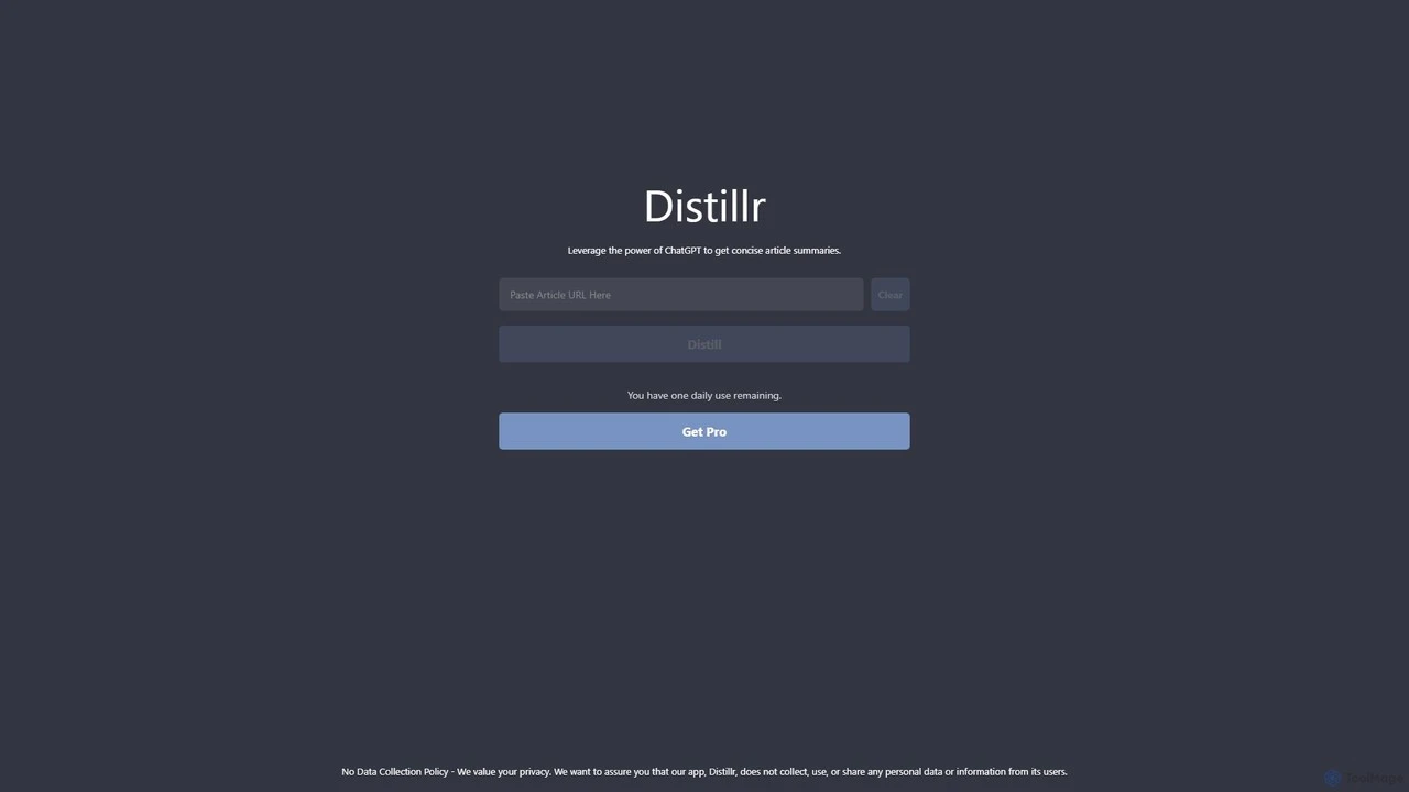 Distillr