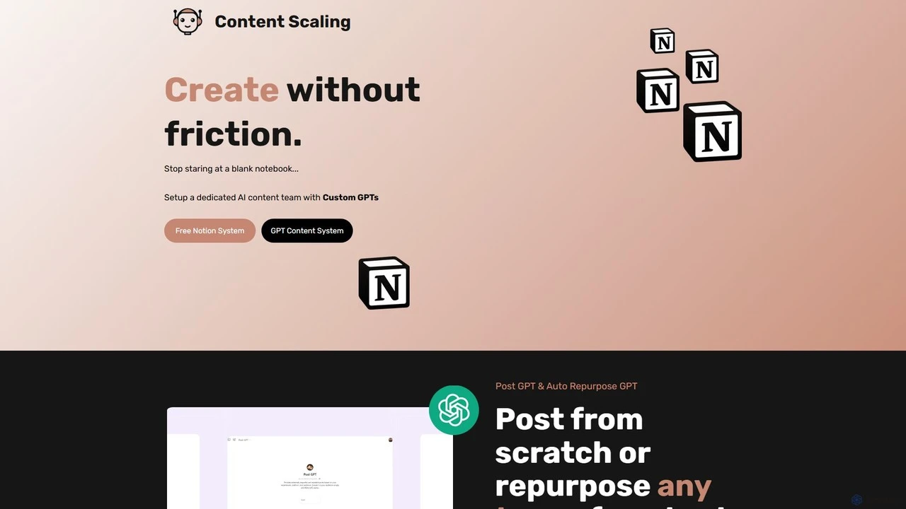 Content Scaling