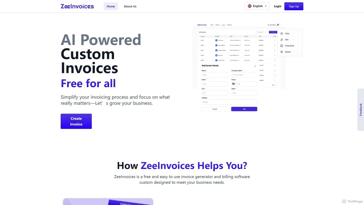 ZeeInvoices