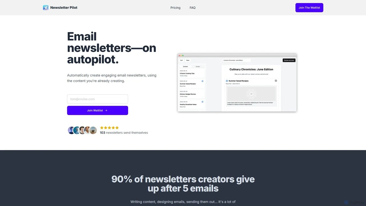 Newsletter Pilot