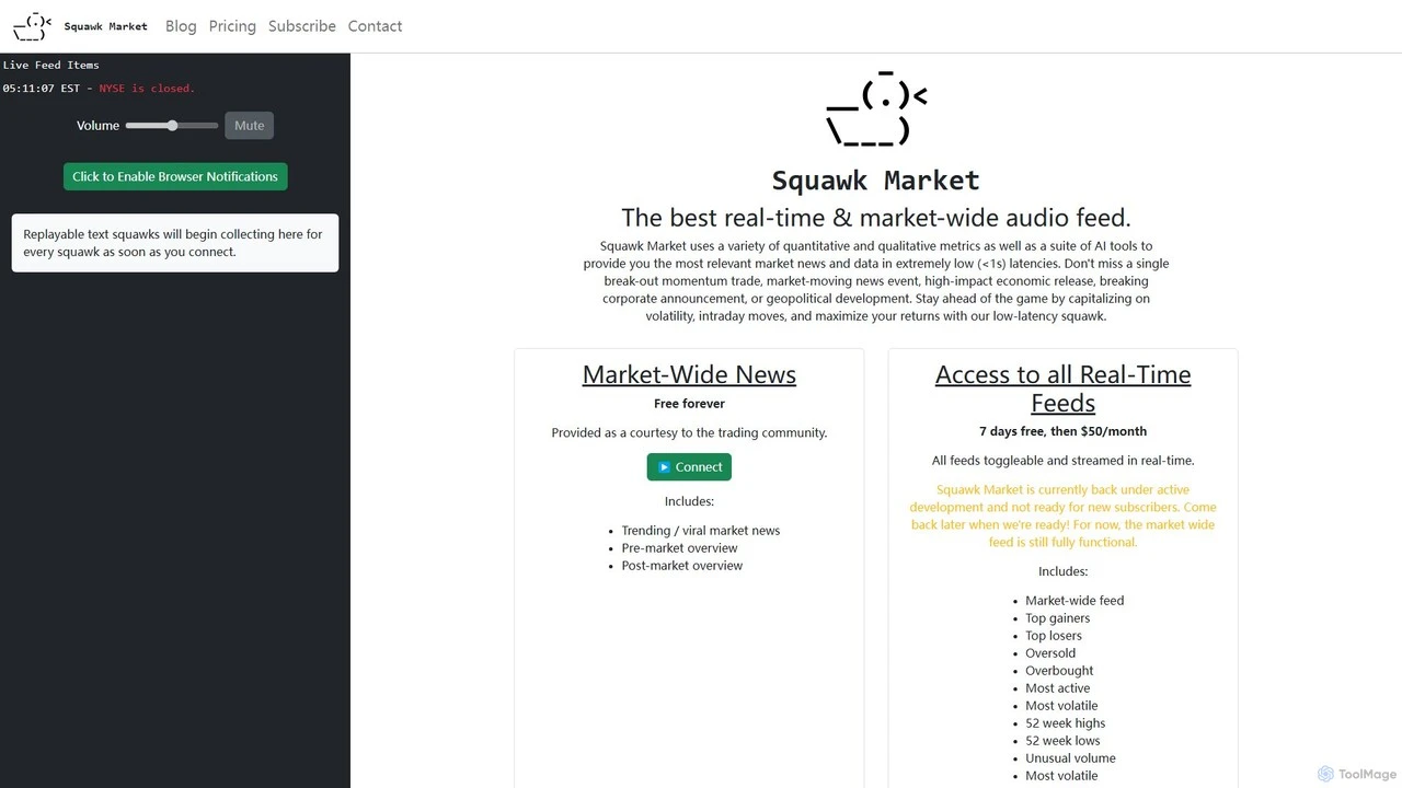 Squawk Market