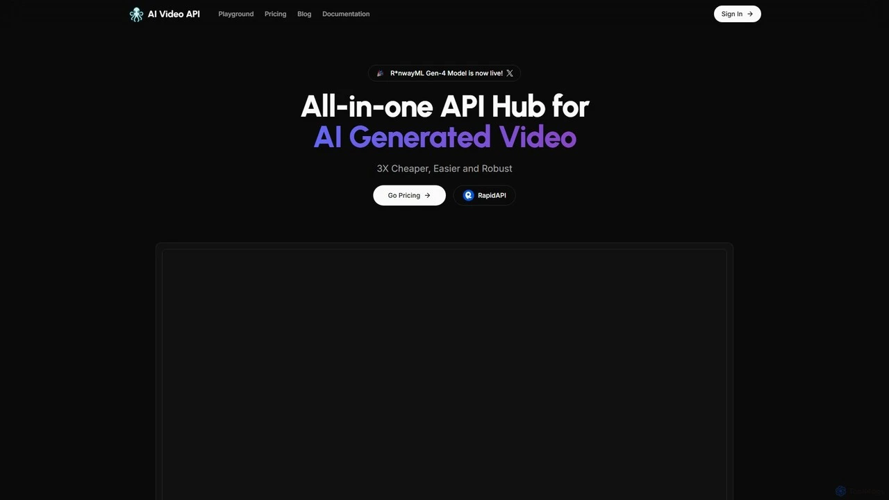 AI视频API