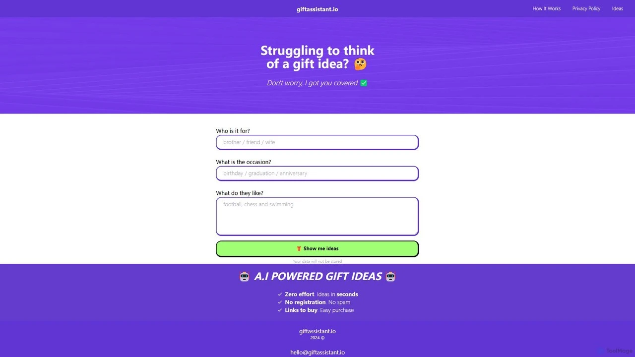 Giftassistant